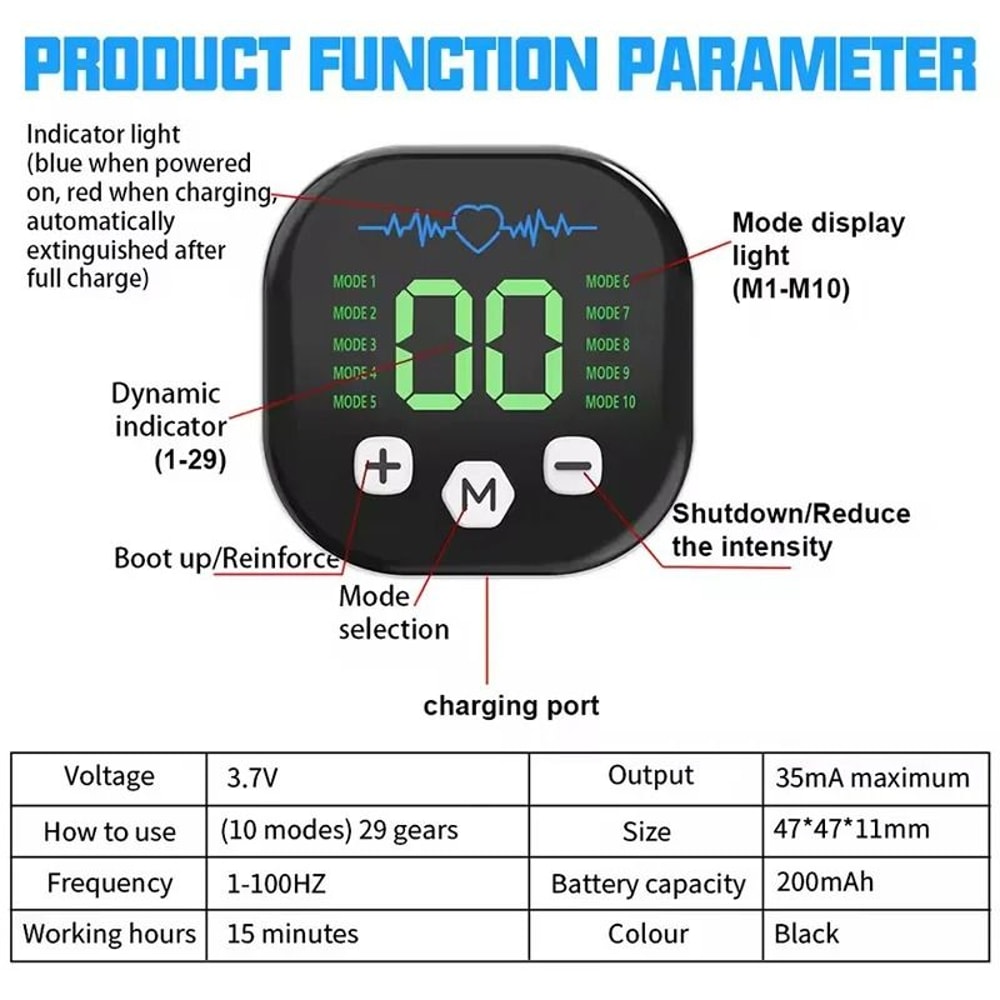 Premium EMS Abdominal Toning And Core Strengthening Belt 3