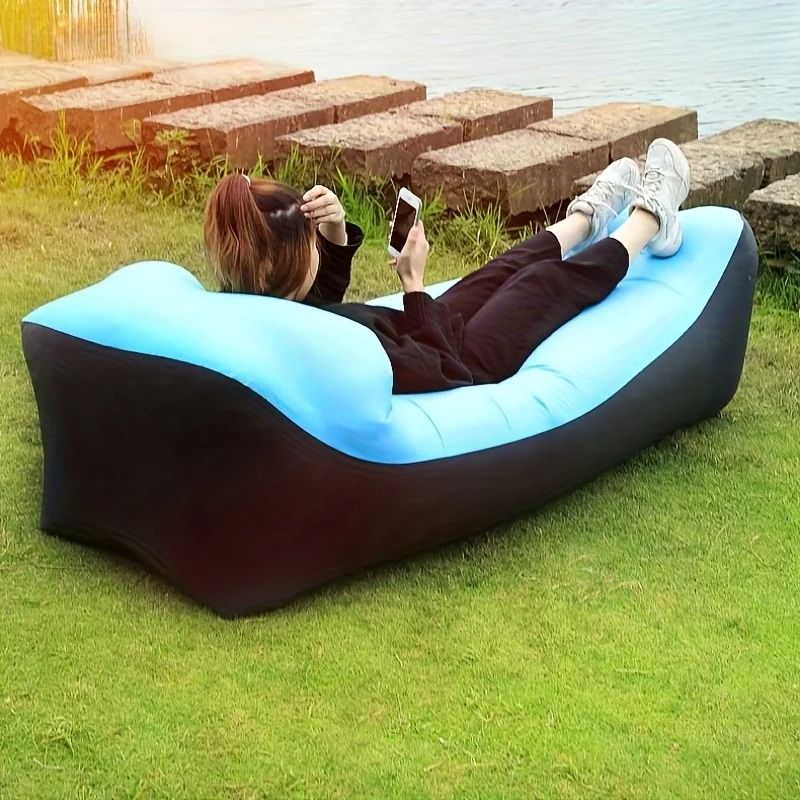 Portable Outdoor Inflatable Lounger And Folding Camping Sofa 2