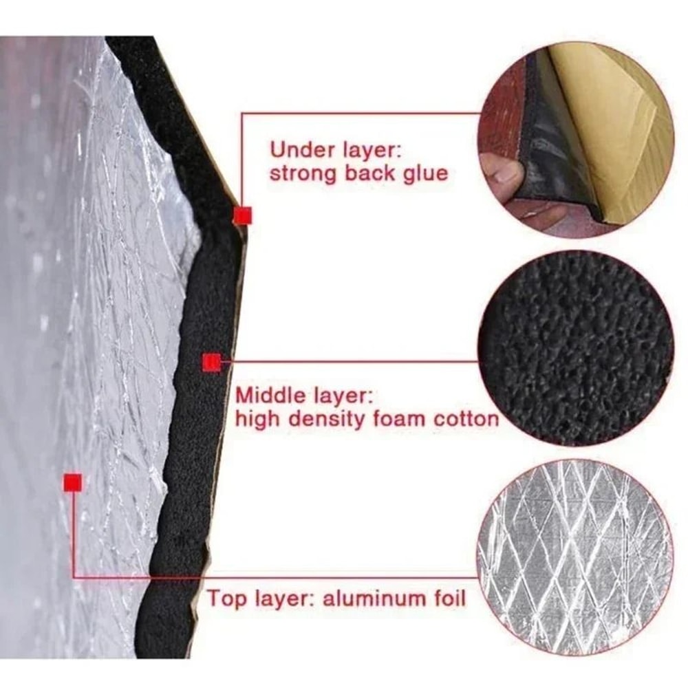 Car Soundproof And Thermal Insulation Deadening Mat 3