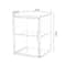 Clear Acrylic Foldable Figure Display And Blind Box Organizer 7