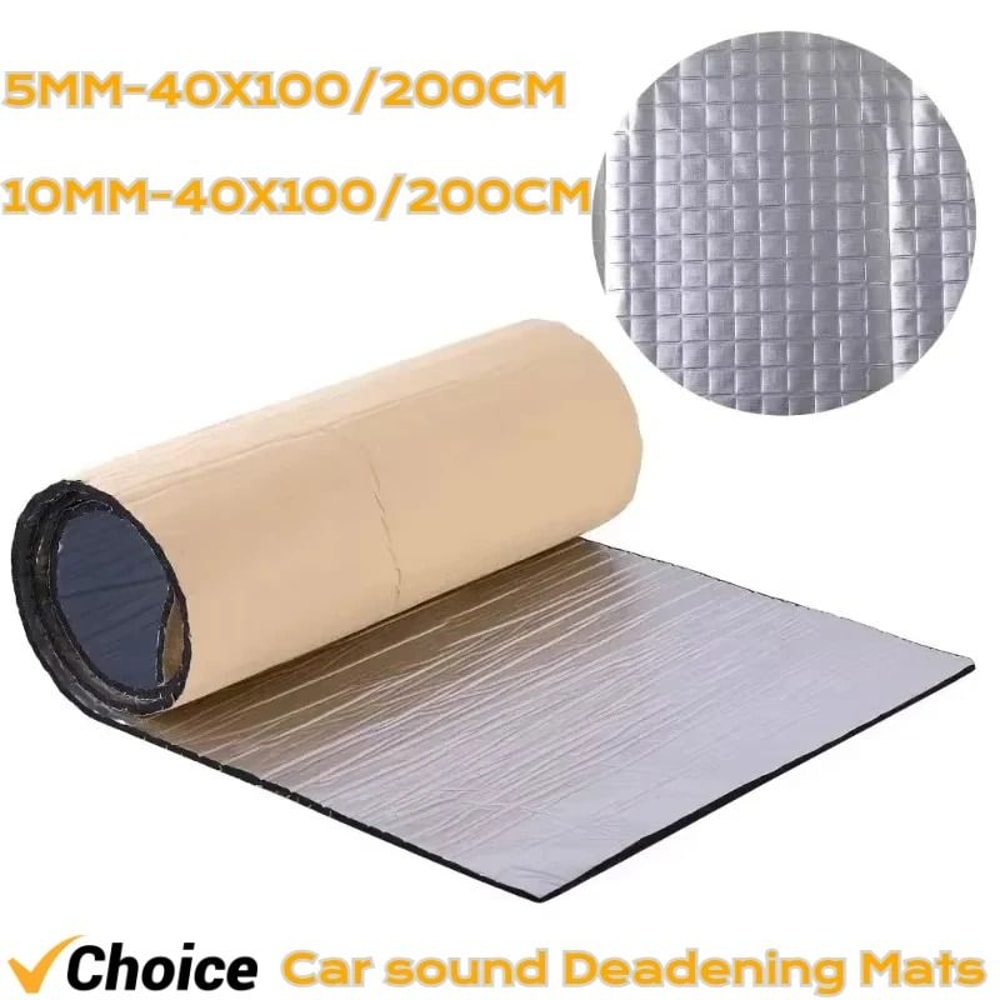 High Density Car Soundproofing And Thermal Deadening Mat 0