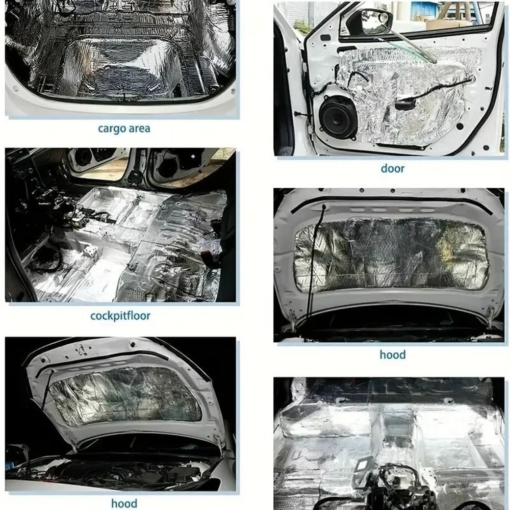 High Density Car Soundproofing And Thermal Deadening Mat 5
