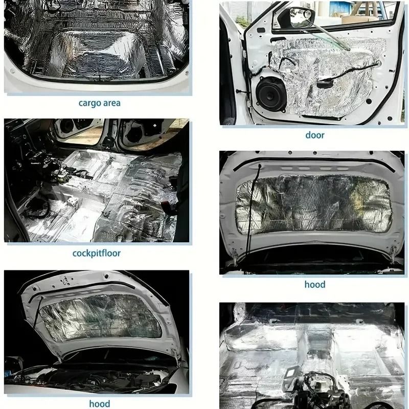 High Density Car Soundproofing And Thermal Deadening Mat 5