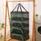 Multi Layer Foldable Hanging Herb And Food Drying Net 0