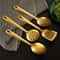 6 Piece Stainless Steel Golden Korean Cutlery Set 4