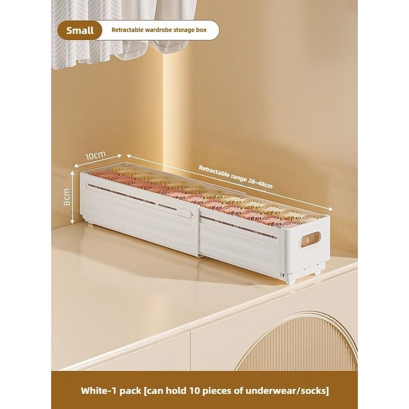 Adjustable Retractable Wardrobe And Closet Storage Organizer 6