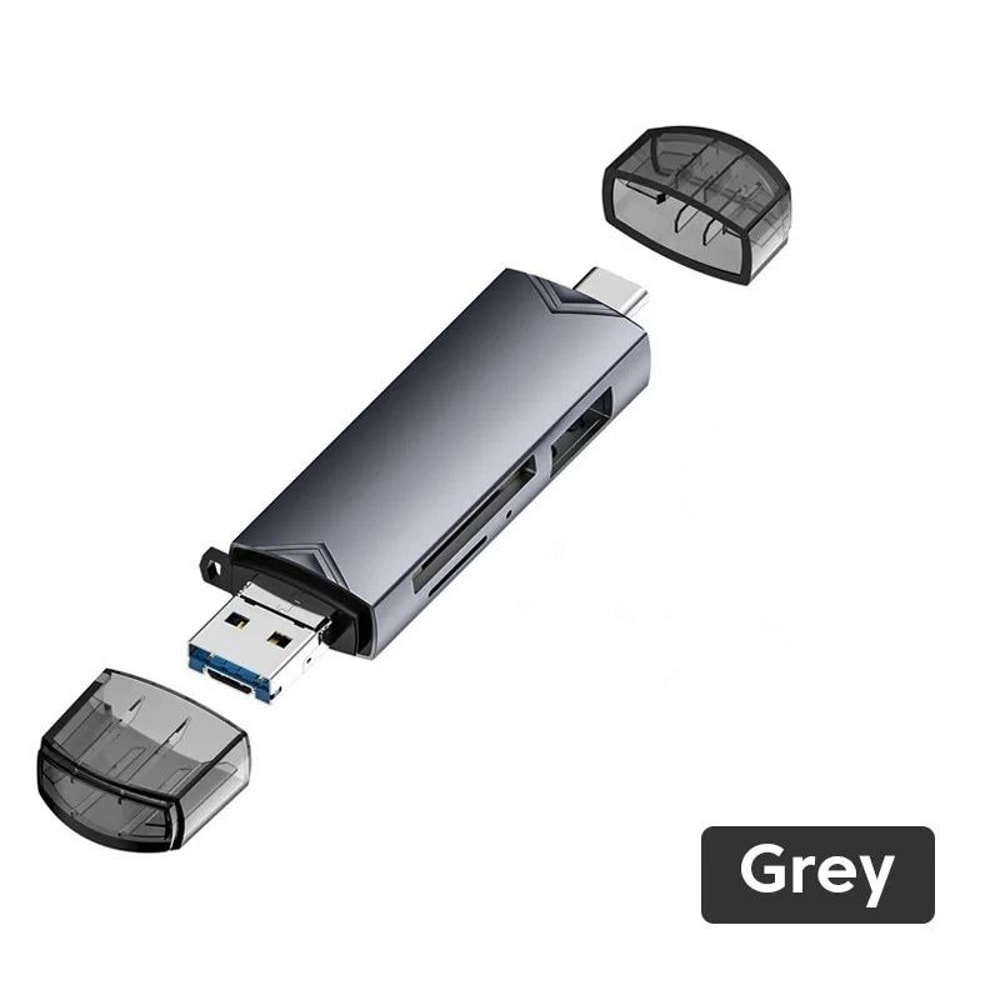 6 In 1 Multi Function Universal Memory Card Reader 7
