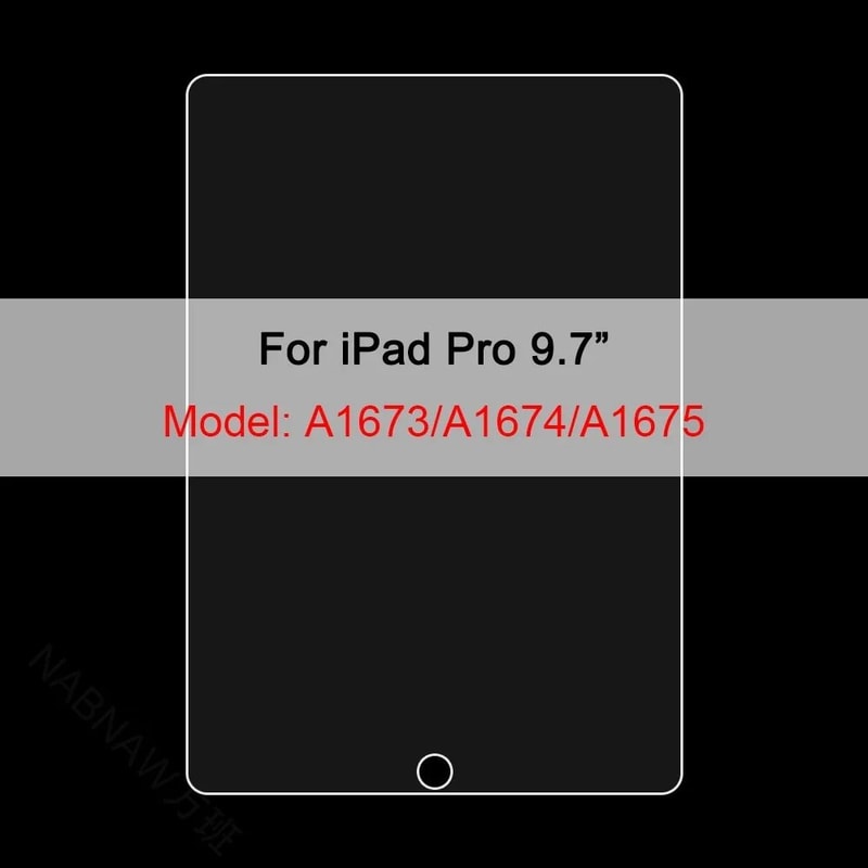 3 Piece High Definition Tempered Glass IPad Screen Protector Set 10