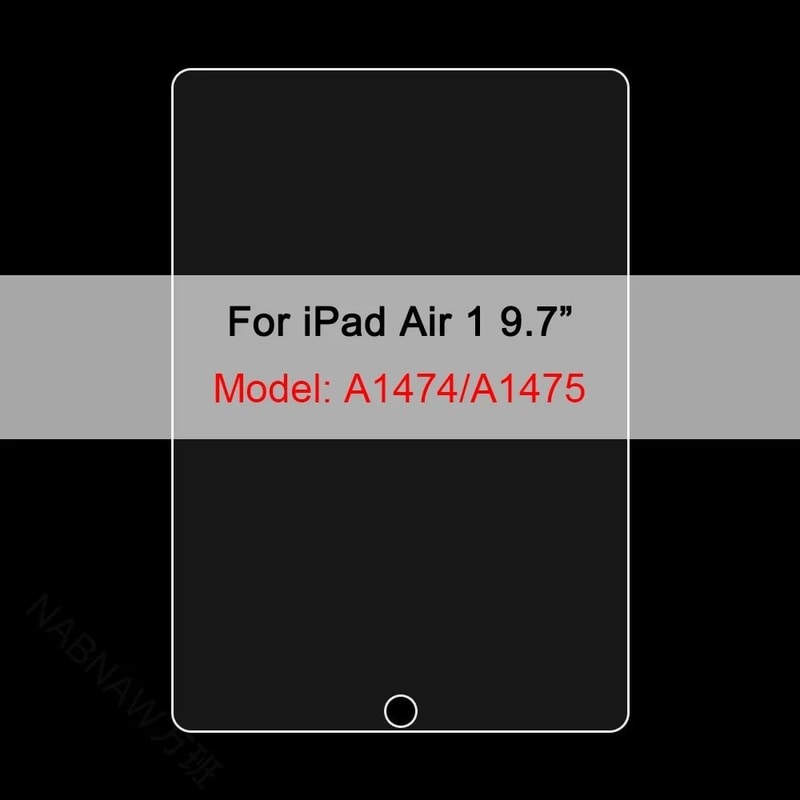 3 Piece High Definition Tempered Glass IPad Screen Protector Set 24