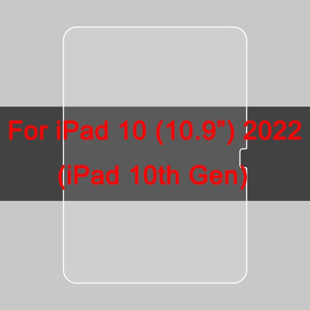 3 Piece High Definition Tempered Glass IPad Screen Protector Set 26