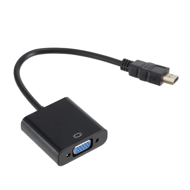 High Definition 1080P HDMI To VGA Converter With Audio 6