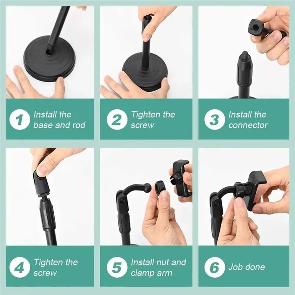 Multi Functional Adjustable Telescopic Mobile Phone Bracket 5