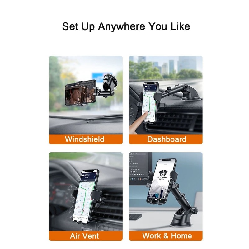 Universal Multi Mount Car Phone Holder 4