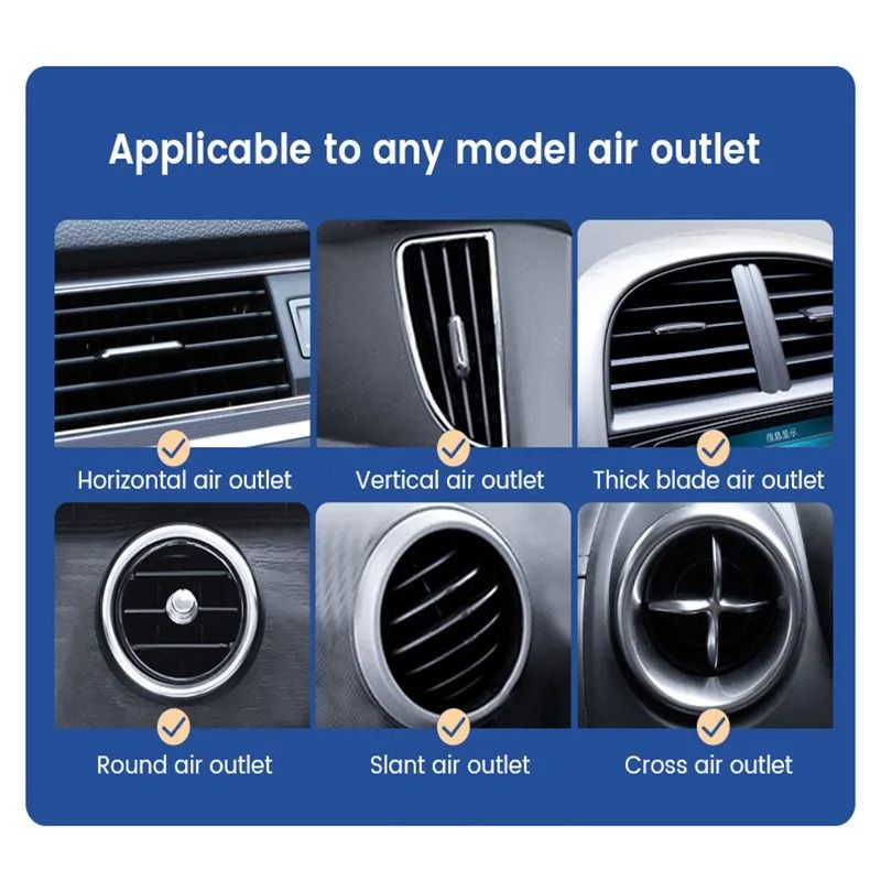 Universal Gravity Air Vent Car Phone Holder 5