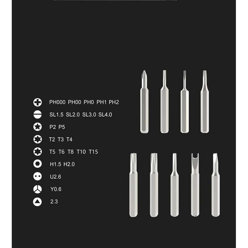 25 In 1 Precision Magnetic Screwdriver Repair Set 2