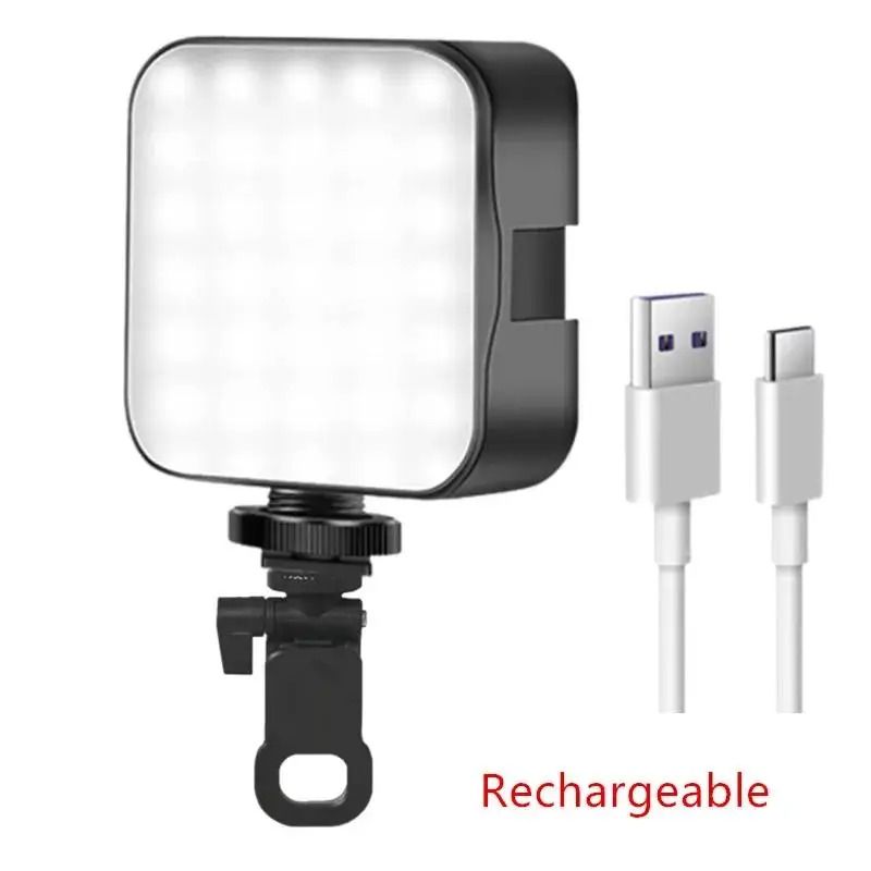 Portable ClipOn LED Selfie And Video Conference Light 7