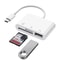 3 In 1 Professional Camera Card Reader Adapter 0