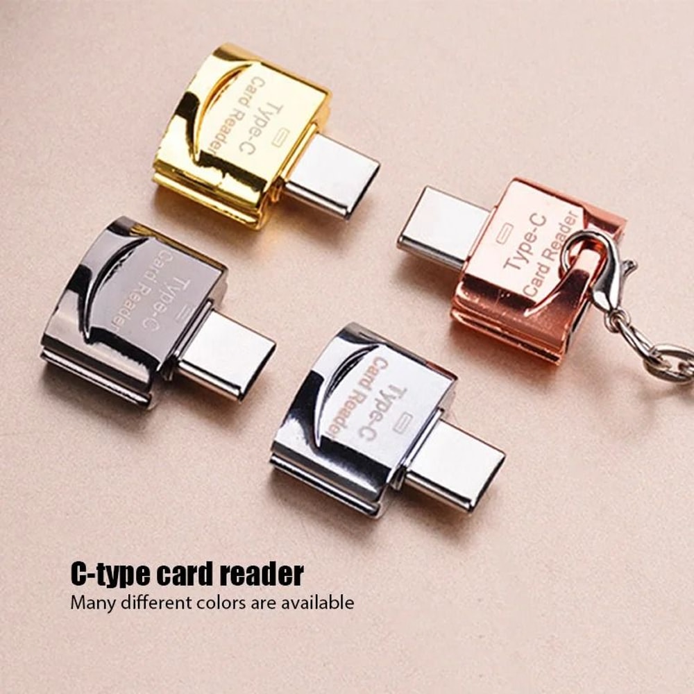 High Speed Type C To Micro SD TF Card Reader 1