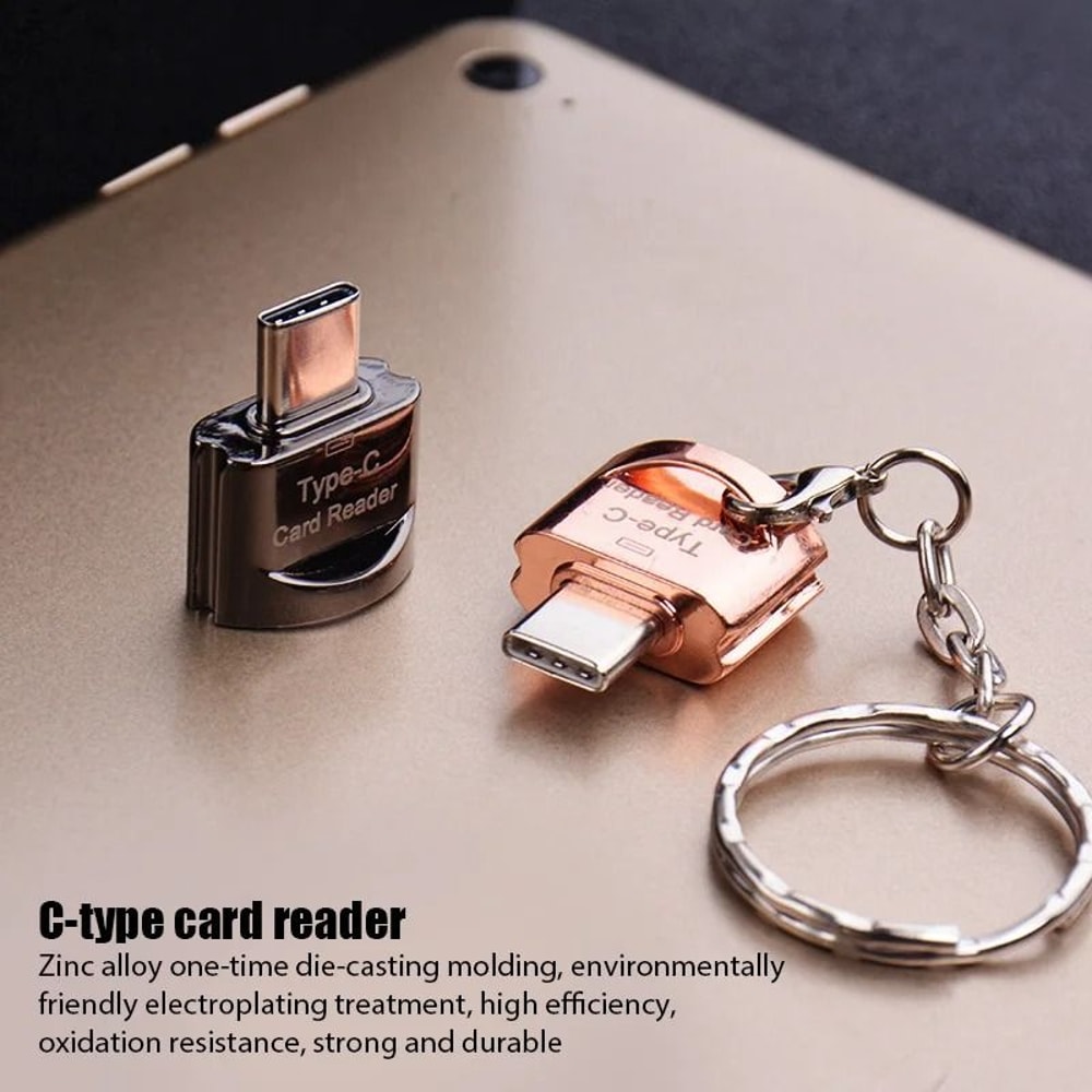 High Speed Type C To Micro SD TF Card Reader 4