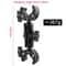 Double Clamp Camera Mount For Motorcycles And Handlebars 8