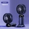 Foldable Rechargeable USB Handheld Fan With LED Display 6