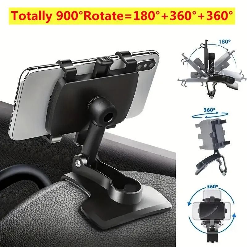 Universal 360 Degree Rotation Dashboard Car Phone Holder 2