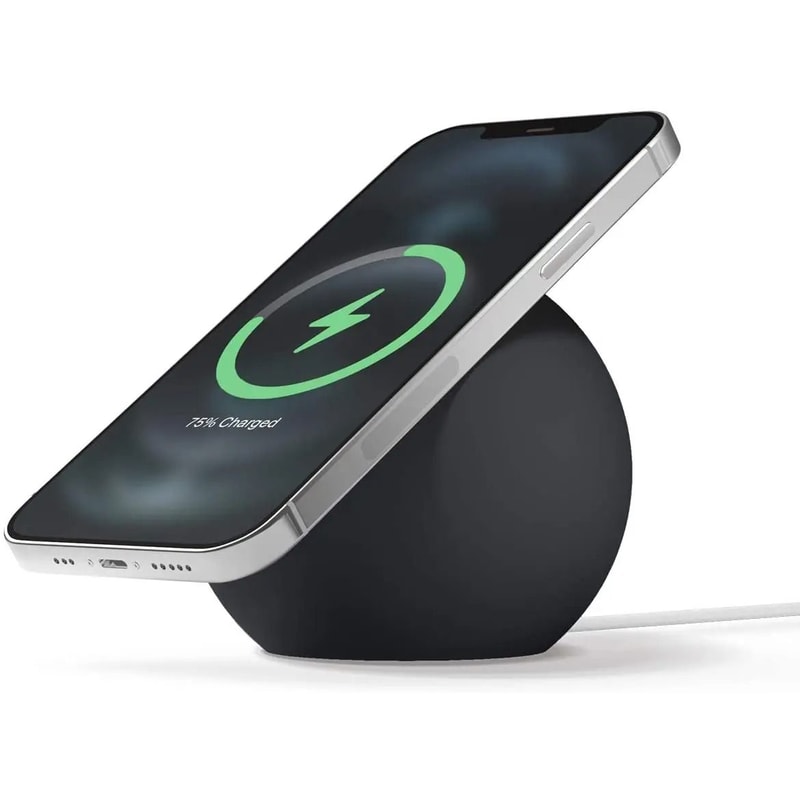 Round Silicone Magnetic Wireless Charging Stand 7