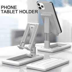universal foldable desktop smartphone and tablet holder