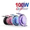 100W PD Retractable USB Type C To Type C Fast Charging Cable 0