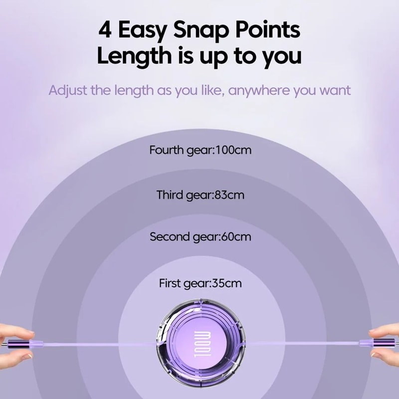 100W PD Retractable USB Type C To Type C Fast Charging Cable 1