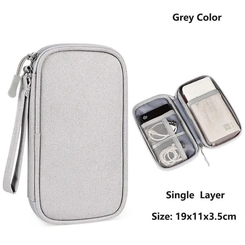 Compact Waterproof Portable Electronics Organizer Pouch 8