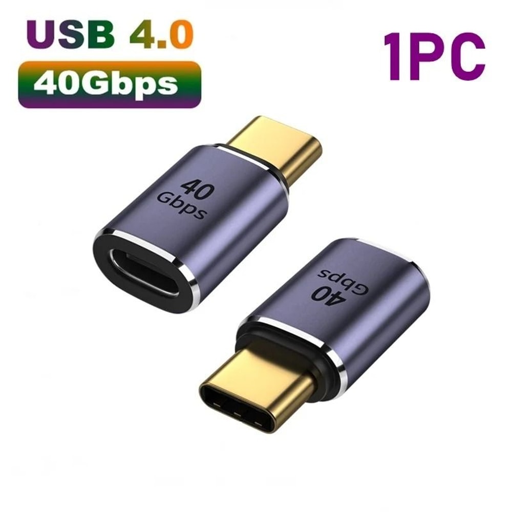 90 Degree USB 40 40Gbps Type C OTG Adapter 9
