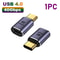 90 Degree USB 40 40Gbps Type C OTG Adapter 9