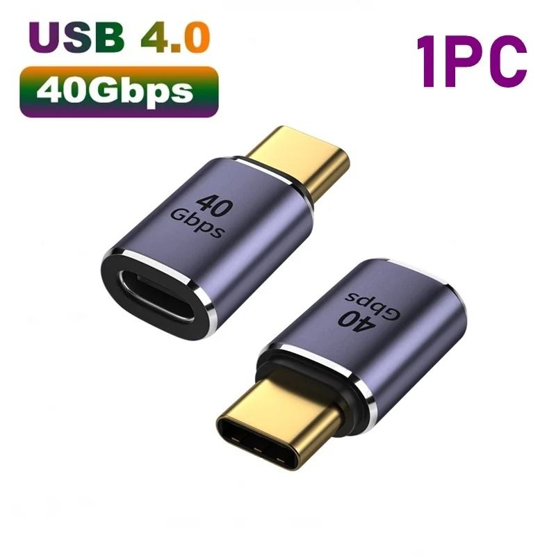 90 Degree USB 40 40Gbps Type C OTG Adapter 9