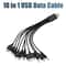 Universal 10in1 MultiPort USB Charging Cable 0