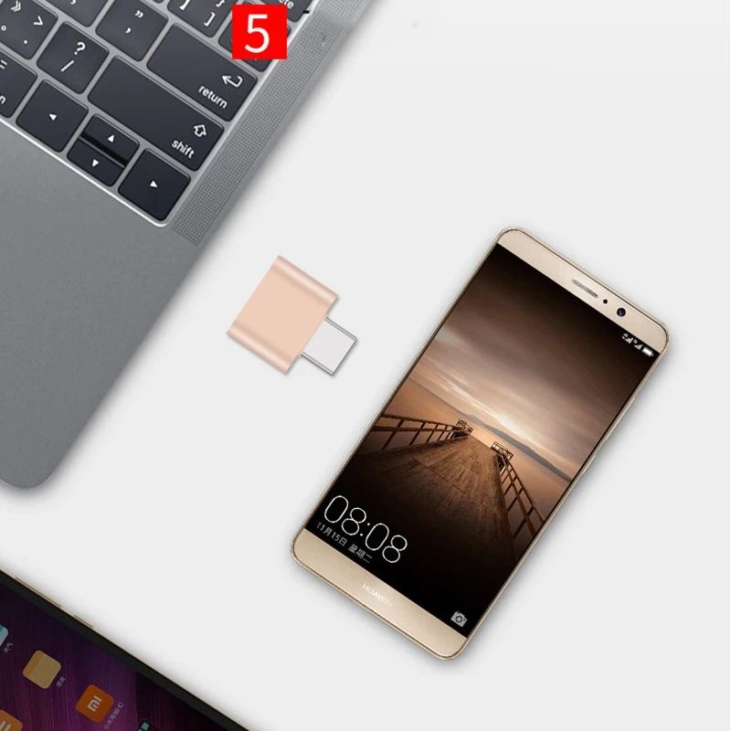 Universal Mini Type C To USB 20 OTG Adapter 3