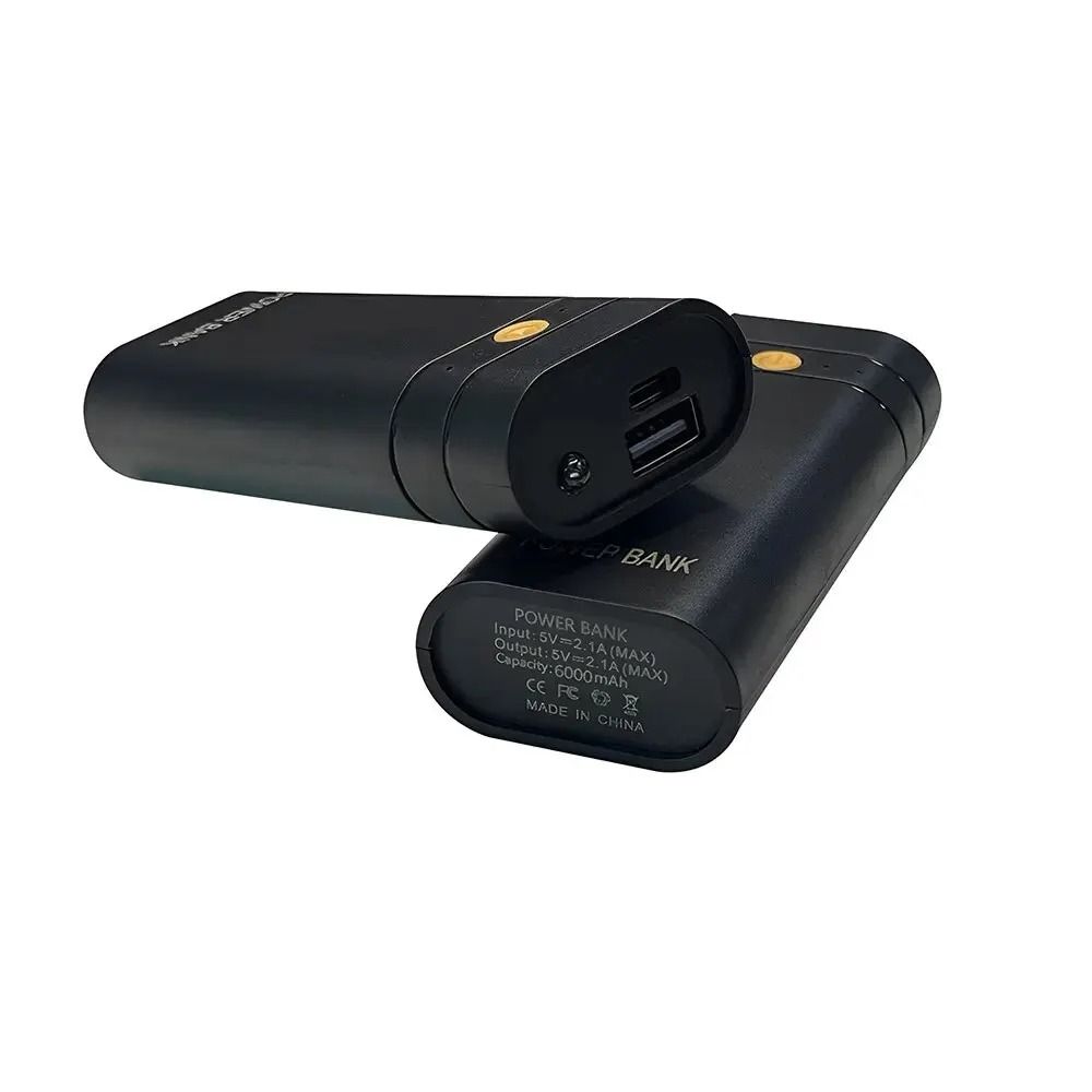 Portable Dual Slot Type C Power Bank Shell 2