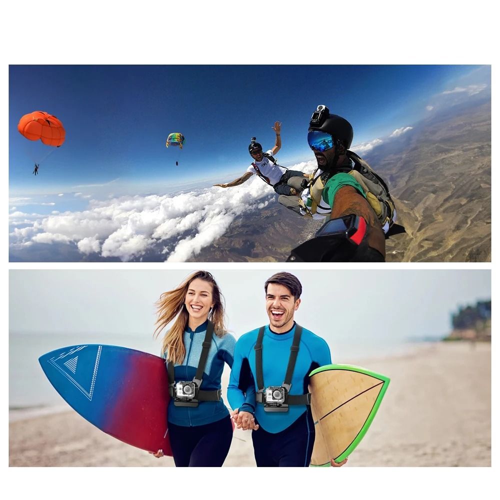 Universal 6 Piece All In One Action Camera And Phone Mount Kit 5