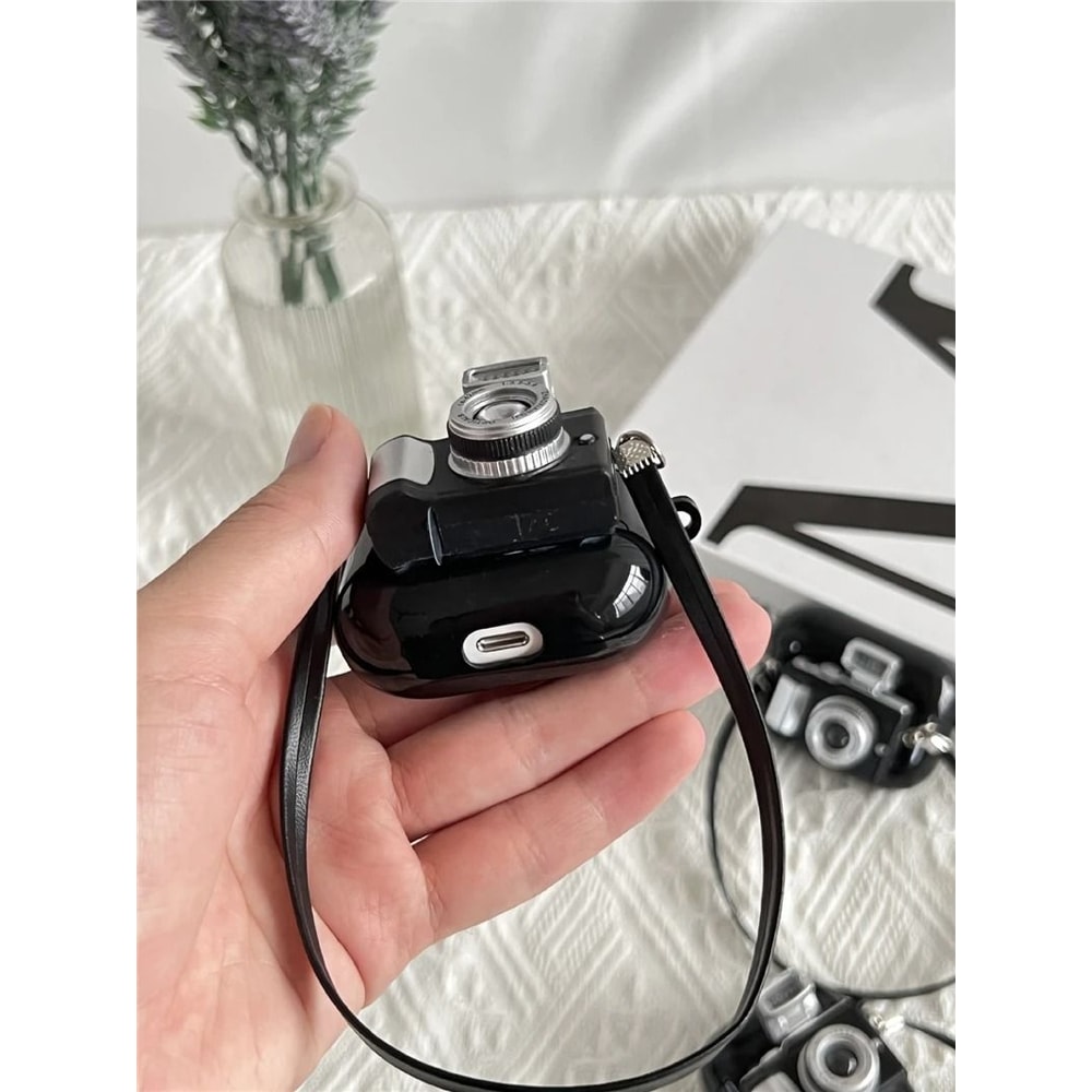 Funny Camera Silicone Case For AirPods 4