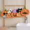 Halloween Cute Pumpkin Coral Velvet Hanging Hand Towel 0