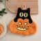 Halloween Cute Pumpkin Coral Velvet Hanging Hand Towel 10