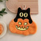 Halloween Cute Pumpkin Coral Velvet Hanging Hand Towel 10
