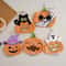 Halloween Cute Pumpkin Coral Velvet Hanging Hand Towel 5