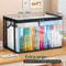 Large Capacity Transparent PVC Flip Top Storage Bag 0