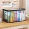 Large Capacity Transparent PVC Flip Top Storage Bag 2