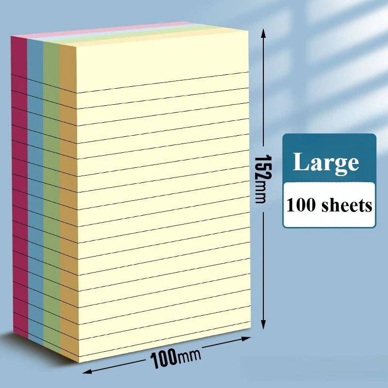 Vibrant Horizontal Note Paper Set 9