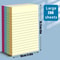Vibrant Horizontal Note Paper Set 8