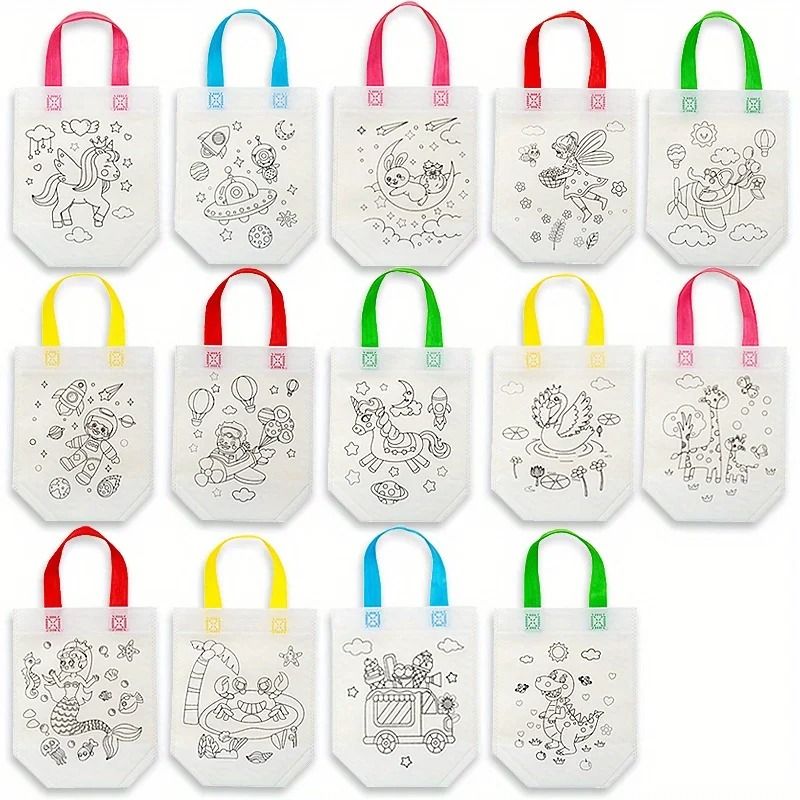 DIY Graffiti Party Gift Bag And Marker Set 28 Pieces 2