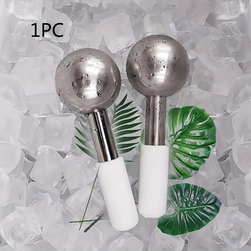 Stainless Steel Facial Cooling Roller And Beauty Ball 0