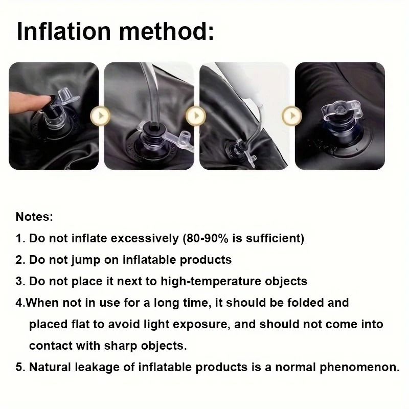 Portable Inflatable Shampoo Basin For The Elderly 4